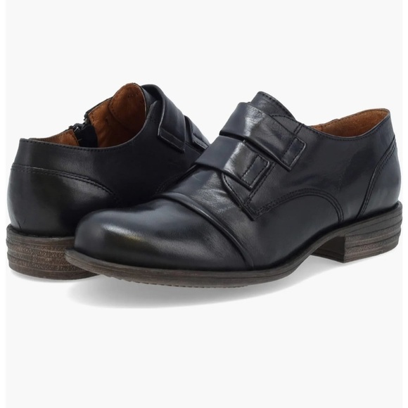 Miz Mooz Shoes - Miz Mooz Black Liam Oxford‎ Leather Loafer 11 Preppy Academia